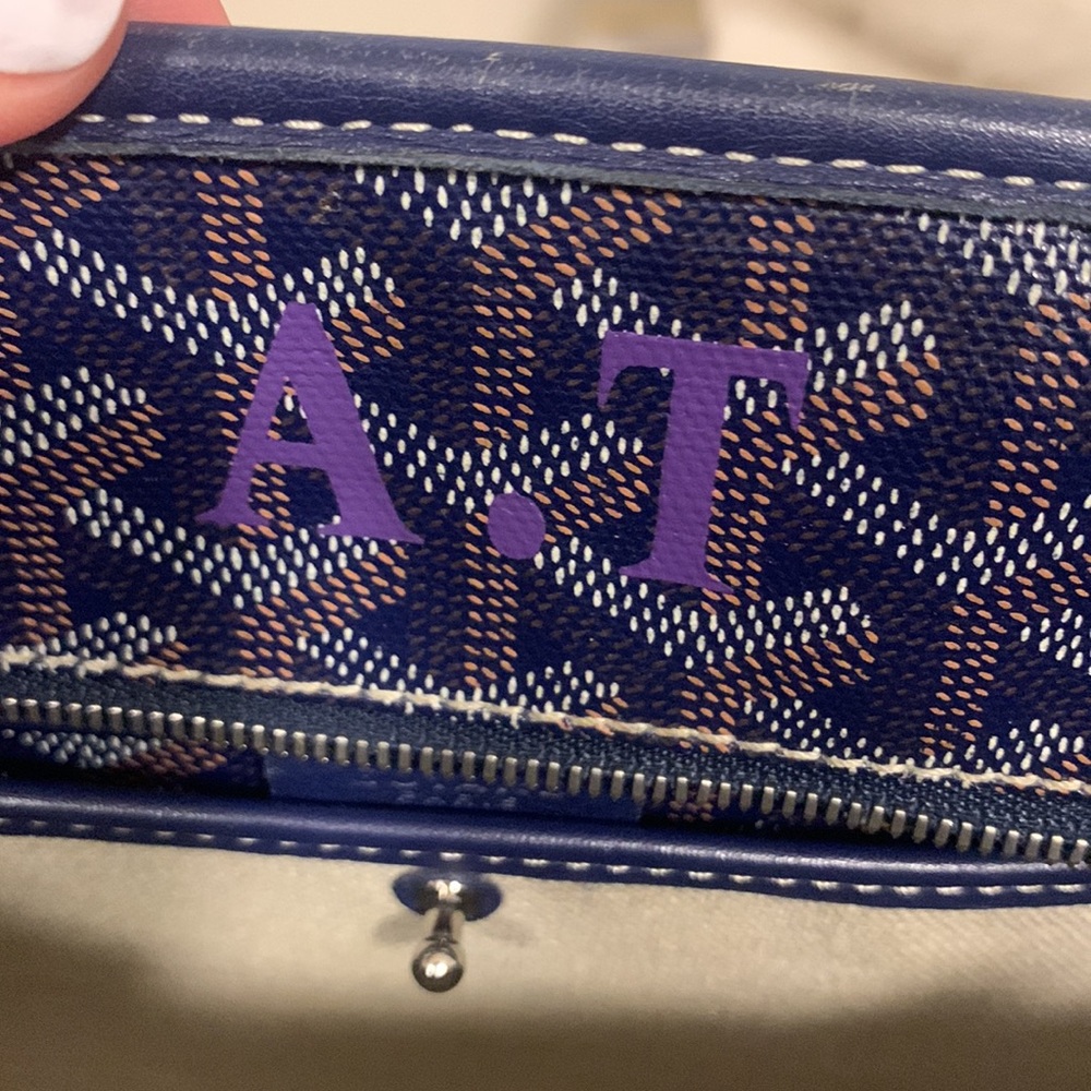 Goyard Artois color Navy Comes with cloth bag - Picture 4 of 6